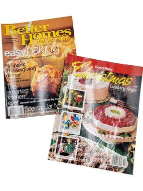 Better Homes & Gardens Magazine November 2000 Easy Baking Christmas Country Styl